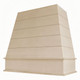 Wood Tapered with Shiplap Hood Block Trim Wood Tapered with Shiplap Hood Block Trim